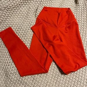 Balance Athletica Select Pant- Blood Orange- Size SMALL